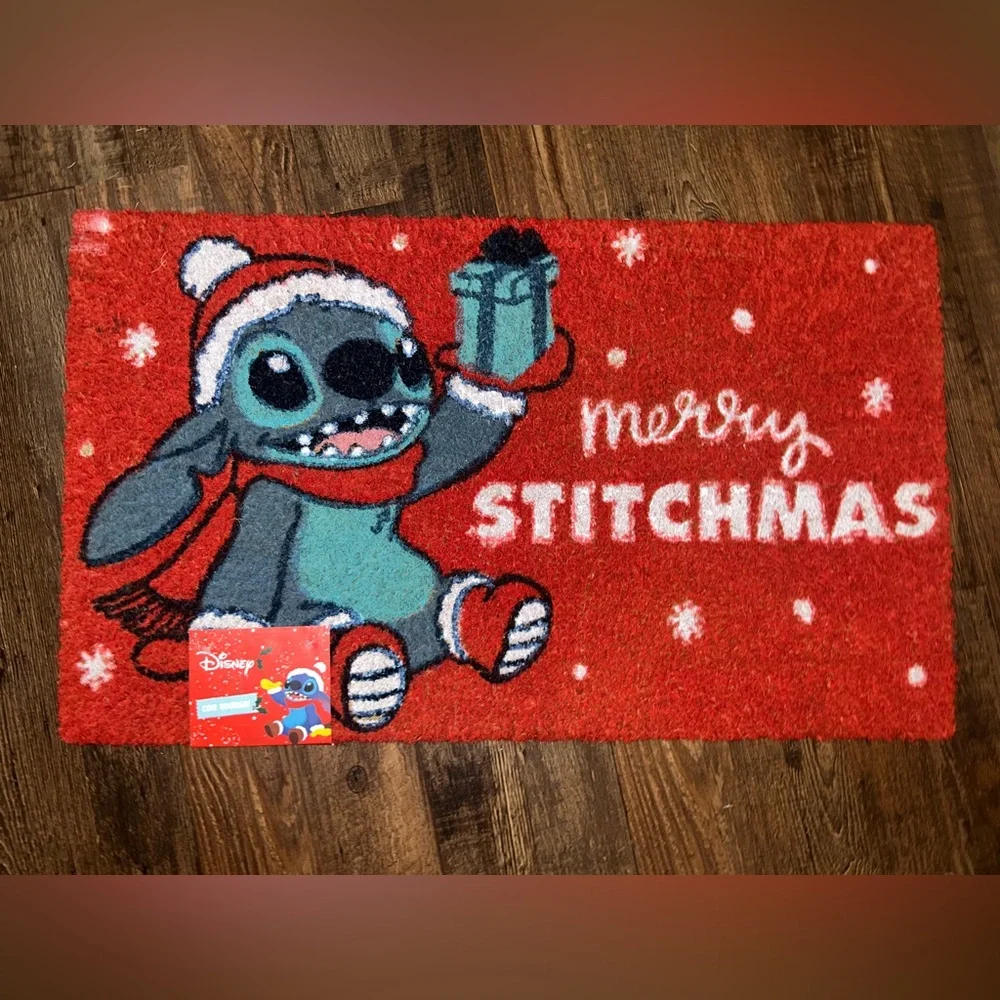 Stitch Christmas Doormat